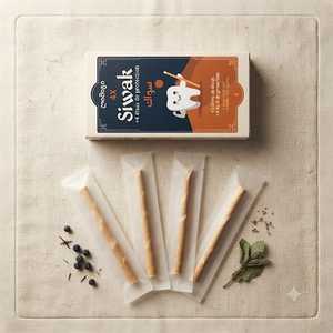 ไมสวัก 4 แพ็ค ไม้ทำความสะอาดฟันสมุนไพรธรรมชาติแท้ สำหรับการดูแลสุขภาพฟันประจำวัน ฟันแข็งแรง ลมหายใจสดชื่น - Product Image 6