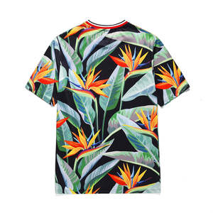 Camiseta de Manga Corta Transpirable para Hombre, Cuello Redondo, con Estampado de León Colorido en la Parte Delantera, Estilo Casual, Tejido de Poliéster - Product Image 4