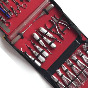 Complete Dental Extraction Surgery Instruments 61-Piece Manual Elevators Forceps Set Stainless Steel Ergonomic Grip CE Certified - Product Image 3