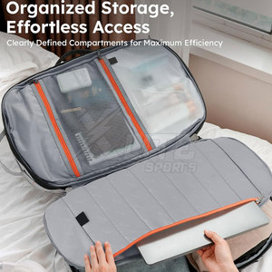 Sac à dos convertible de haute qualité en tissu polyester résistant à l'eau, facile à transporter, grande capacité, pour le sport, les voyages en plein air - Product Image 3