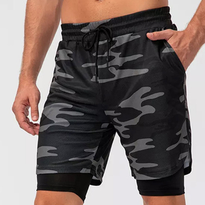 Best Selling Men's Casual Eco-Friendly Lightweight High Quality Gym Shorts OEM Service Solid Pattern Nonwoven Weaving Method - Product Image 3