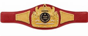 เข็มขัดแชมป์หนังแท้ระบายอากาศได้ดีสำหรับเทควันโด คาราเต้ MMA ยูโด มวยปล้ำ มวยสากล - Product Image 4