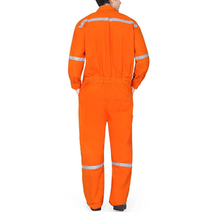 Combinaison antistatique ignifuge verte avec fermeture éclair anti-poussière sur le devant, résistante à l'usure, vêtements de travail pour hommes, uniformes antistatiques ignifuges - Product Image 3