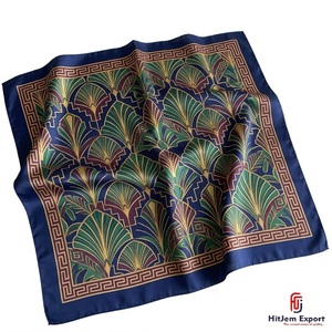 Pañuelo Cuadrado Ligero con Sensación de Seda, Tela de Alta Calidad, Accesorios de Moda Elegantes, Suministro al por Mayor, Fabricante OEM ODM - Product Image 4