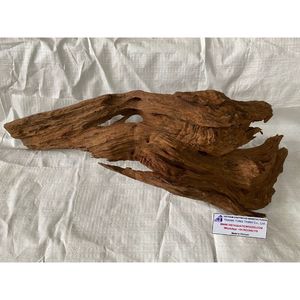 Ornement d'aquarium en acier inoxydable brun naturel irrégulier pour poissons, crevettes, escargots – Décorations durables et écologiques Oscar 3 ans - Product Image 3