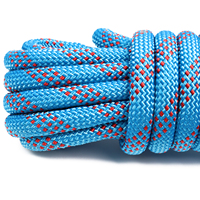 Corde de sécurité d'escalade statique en polyester pour la descente en rappel, l'arboriculture, les balançoires, les sauvetages, les évacuations, l'alpinisme, les spéléologies, les urgences