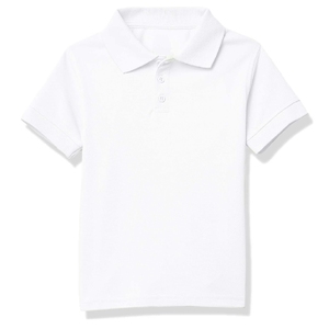 Camiseta Polo Roja de Algodón para Niños, Uniforme Escolar, Manga Corta, Tela Oxford, Transpirable, Ajuste Cómodo - Product Image 2