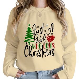 Sudadera con Capucha para Mujer de Alta Calidad, Mezcla de Algodón Transpirable Antiarrugas, Talla Grande, Estilo Dulce, Logotipo Personalizado Estampado en la Parte Delantera - Product Image 3