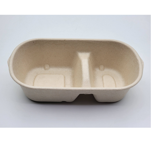 Sustainable Split Food <b>Container</b> Disposable Lunch Box for Meal Delivery Catering Packaging Restaurant <b>Takeaway</b> and Food Service - Product Image 2