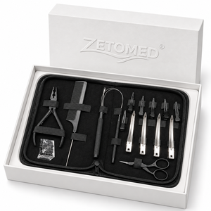 Kit Profesional de Herramientas para Extensiones de Cabello con Alicates de Mandíbula Curva de 4.5 Pulgadas, Aguja de Bucle, Aguja de Extracción y Estuche de Almacenamiento - Product Image 6