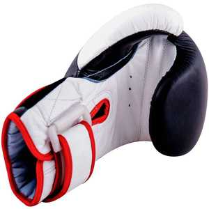 Guantes de Entrenamiento de Cuero para Boxeo y Artes Marciales, Logotipo y Color Personalizados, Correa de Muñeca Ajustable, Absorción de Humedad - Product Image 3