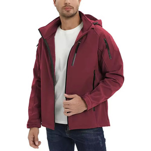 Men's Hooded <b>Pullover</b> Waterproof Windproof 100% Polyester Lightweight Summer <b>Rain</b> <b>Jacket</b> with Side Pockets for Hiking & Climbing - Product Image 4