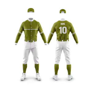 Hot Selling Baseball Uniforms Polyester Custom New Style Breathable And Comfortable Baseball Uniforms - Product Image 3