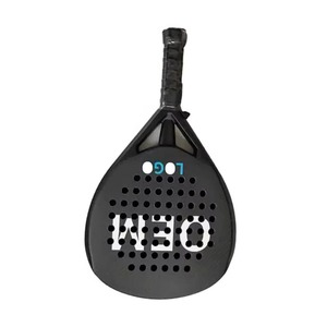 Raqueta de Pádel a Precio Accesible, Fabricación con Diseño Personalizado OEM/ODM, Raqueta de Pádel de Fibra de Carbono 3k 12k 18k - Product Image 4