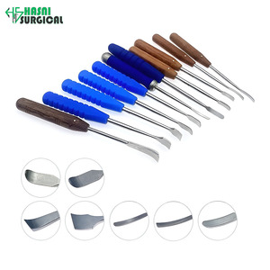 Elevador Perióstico Manual Curvo de Acero Inoxidable de 9 mm, Instrumentos para Fragmentos Pequeños, AO para Instrumentos Ortopédicos - Product Image 4