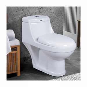 Inodoros de una pieza de calidad superior más vendidos, baño de diseño de lujo, artículos sanitarios de porcelana para interiores para exportación - Product Image 1