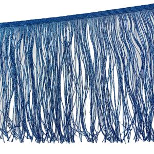 Frange en paillettes métalliques, brosse à franges, garniture pour vêtements, rideaux, textiles de maison et téléphones portables - 100% polyester, couleur personnalisable - Product Image 1