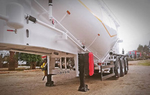 Silo de Aluminio para Hormigón, Camión Cisterna para Cemento a Granel, Remolque para Tanques de Cemento, Importador, Venta Caliente - Product Image 2