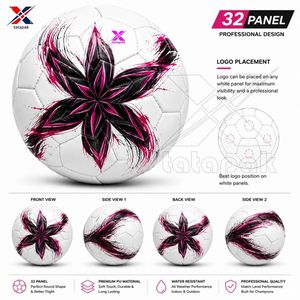 High Quality Soccer Ball Custom Logo Printed Ball Unisex Adults Football 32 Panels Rubber Bladder Ball Popular Style Wholesale - Product Image 6