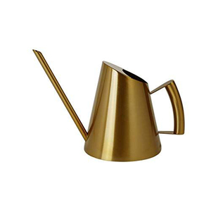 บัวรดน้ำทองเหลืองสำหรับทำสวนดีไซน์ทนทานสไตล์โมเดิร์นสีทอง - Product Image 6