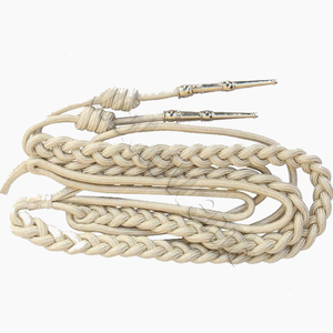 Aiguillette professionnelle de haute qualité en Mylar, broderie Wallow, à deux pointes, accessoires d'uniforme, équipement de défense personnelle - Product Image 3