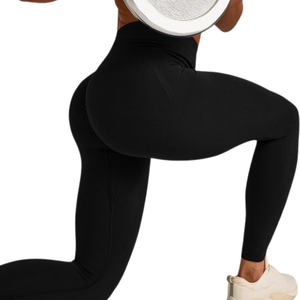 Women's Fitness Leggings Stretch High Waist Yoga Pants Comfortable Workout Athletic Activewear Casual Sportswear Custom - Product Image 5