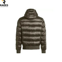 Vente en gros usine : Blouson matelassé à capuche pour homme, manteau matelassé, vêtement d'extérieur d'hiver matelassé avec logo personnalisé, vente en gros de blousons matelassés
