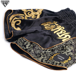 Vêtements d'arts martiaux imprimés, 100% polyester, sur mesure, prix de gros, qualité supérieure, vêtements de combat, shorts de Muay Thai - Product Image 4