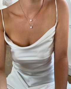 CVD Lab Diamond Pendant <b>Necklace</b> 14K 18K Real Gold Dainty Prong Set <b>Necklace</b> Factory Price Custom Jewelry Supplier 1 2 3 carat - Product Image 6