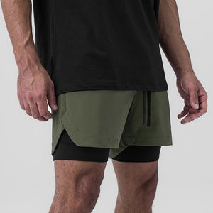 Nuevos Pantalones Cortos Deportivos Casuales para Hombre, Marca Privada, de Algodón, Transpirables, de Secado Rápido, Cintura Elástica - Product Image 2