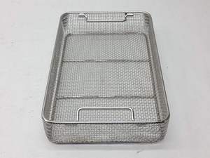 Bandeja de Esterilización de Acero Inoxidable de Doble Capa, Caja de Esterilización Manual para Instrumentos Quirúrgicos Oftálmicos de Doble Nivel - Product Image 4