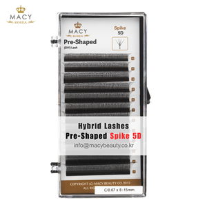 Pestañas Híbridas Preformadas Spike 5D, MACY BEAUTY KOREA, Extensiones de Pestañas Premium al por Mayor, Pestañas Personalizadas con Marca Privada - Product Image 1