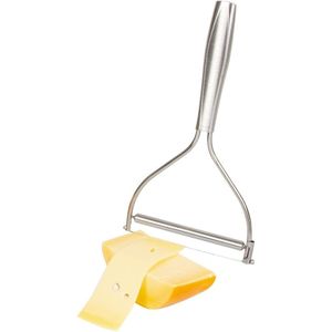 Affettatrice per formaggio Monaco con 3 fili antiaderenti in argento, tagliaverdure manuale da cucina per tutti i tipi di formaggio - Product Image 3