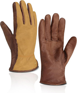 Guantes de Trabajo de Cuero de la Mejor Calidad para Protección Laboral, con Servicio OEM, Guantes de Cuero de Pakistán en Oferta - Product Image 1