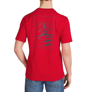 printed <b>polyester</b> cotton mens <b>tshirt</b> - Product Image 2