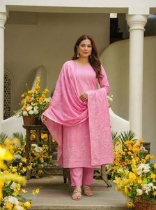ESTA TEMPORADA DE BODAS, PRUEBA NUESTRO TRAJE PLAZZO DE DISEÑADOR CON BORDADOS Y DUPATTA - Product Image 2