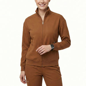 Chaqueta Médica de Alto Rendimiento con Cierre Completo, Puños de Punto Acanalado, Bolsillos Funcionales, Ropa Profesional para el Cuidado de la Salud - Product Image 1