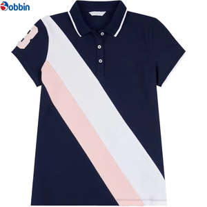 Polo de Mujer de Marca Privada con Estilo Moderno, Cómodo y Holgado, 100% Algodón, con Logotipo, Blusa Moderna - Product Image 2