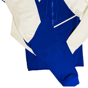 Ensemble de survêtement sportif décontracté brodé Beta Phi Sigma, taille plus, hiver, premium |   Col montant à rayures sur les manches |   Fraternité - Product Image 6