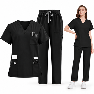 Uniformes Médicos Unisex de Moda con Logotipo Personalizado del Fabricante 2026, Corte Regular, Pantalones Deportivos, Uniformes de Enfermería - Product Image 1