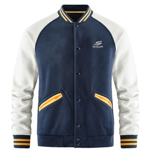 Veste d'hiver pour homme en tissu mélangé coton de qualité supérieure, col montant, fermeture à boutons pression, respirante, coupe-vent, style décontracté urbain - Product Image 1
