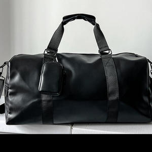 Bolsa de Viaje de Gran Capacidad para Hombre, Impermeable, Deportiva, para Estudiantes, Fin de Semana, Gimnasio, Material PU, a la Moda - Product Image 3