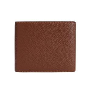 Portefeuille homme en cuir véritable premium, anti-RFID, fin, pliable, fournisseur en gros, OEM, export, portefeuille homme en cuir premium - Product Image 1