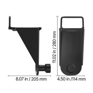 Set da 2 Pezzi: Sollevatore per Container con Maniglia a U Rinforzata, Resistente a Sole e Pioggia, per Stoccaggio e Livellamento - Product Image 6