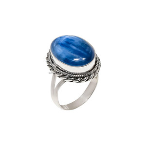 Meilleure qualité 925 argent Sterling réglable à la main bague pierres précieuses mariage et anniversaire bijoux cadeau pour la mère - Product Image 5