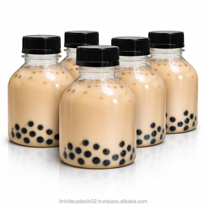 Global Shipping 400ml PET Design TU400-25.5 Neck Plastic Juice <b>Bottles</b> 38mm <b>Flip</b> Sealed for Beverage Packaging Capacity 300ml - Product Image 2