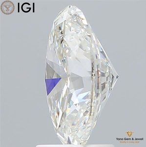 Diamant de laboratoire CVD ovale de 2,50 carats certifié IGI, couleur F, clarté VVS1, pour pendentif exquis - Product Image 3
