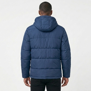 Chaqueta Acolchada con Capucha para Hombre, Abrigo de Invierno Ligero y Cálido para Uso Casual al Aire Libre - Product Image 2