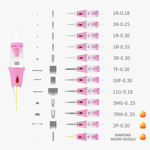 ヌオジョ OEM/ODM タトゥーマシン カートリッジニードル メンブレンタトゥーニードルカートリッジ 使い捨て滅菌済みタトゥーニードルカートリッジ - Product Image 3