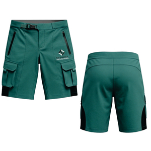 Shorts de VTT pour hommes, shorts de cyclisme, shorts de montagne, rembourrés, respirants, extensibles, séchage rapide, équipement de sport de plein air - Product Image 1